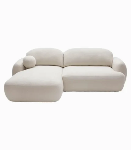 Canapé d'angle Morezi avec coffre de lit et fonction couchage